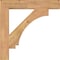 Ekena Millwork Imperial Block Smooth Bracket, Western Red Cedar, 3 1/2"W x 24"D x 24"H BKT04X24X24IMP05SWR - alternate 3